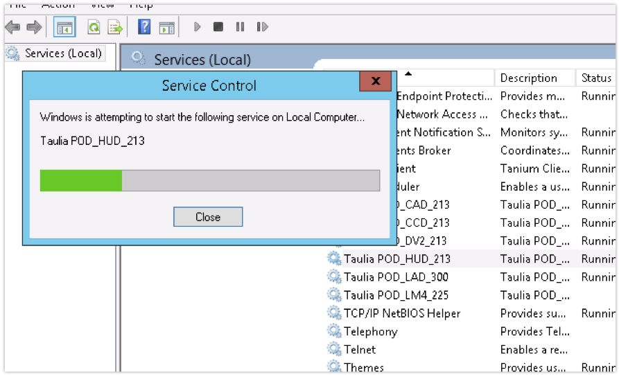 service control