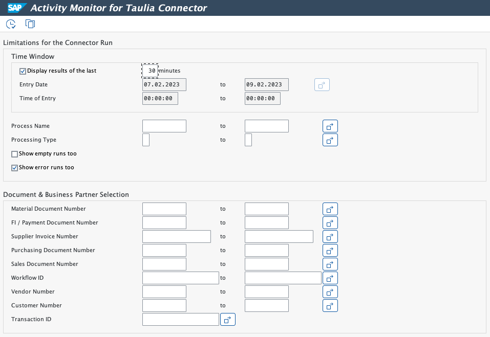 connector screen